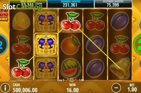 Скрин3. Golden Crown Extreme слот