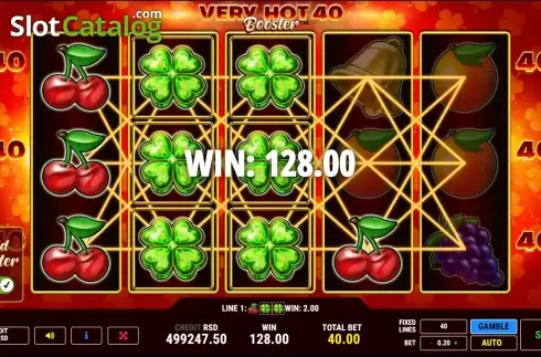 Скрин6. Very Hot 40 Booster слот