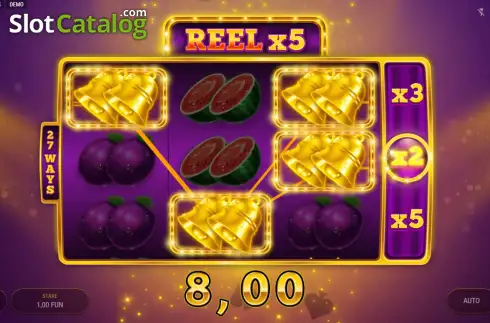 Скрин3. Reel X5: 27 Ways слот