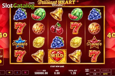 Скрин3. Brilliant Heart Booster слот