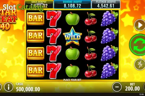 Скрин2. Star Heat 40 слот