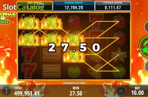 Скрин3. Wild Hot 40 Deluxe слот
