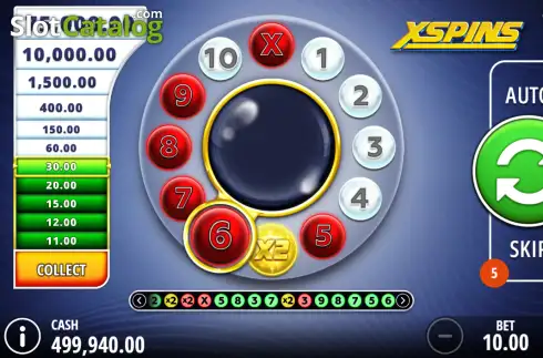 Скрин3. XSpins слот