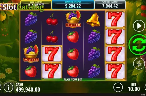 Скрин2. Royalgarden Queen слот