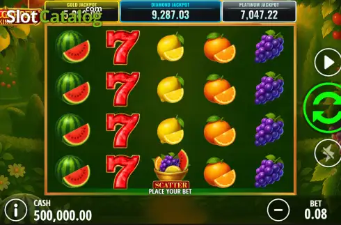 Скрин2. Royal Garden King слот