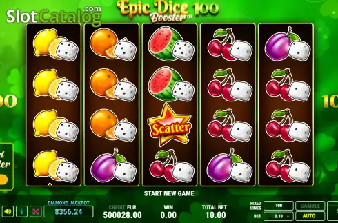Скрин2. Epic Dice 100 Booster слот