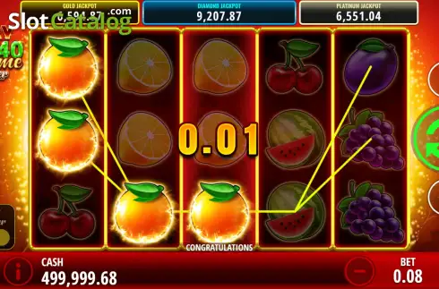 Скрин3. Very Hot 40 Extreme Booster слот