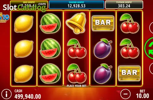 Скрин2. Golden Diamonds 10 Extreme слот