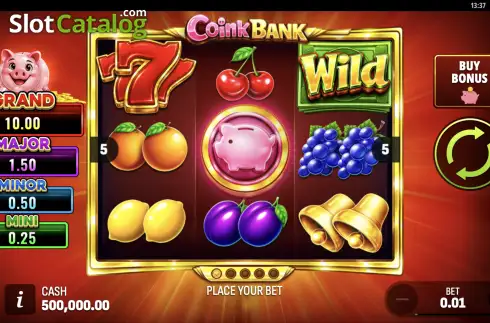 Скрин2. Coink Bank слот