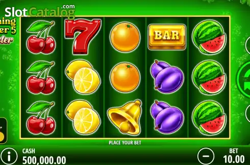 Скрин2. Winning Clover 5 Booster слот