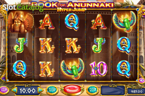 Скрин2. Book Of Anunnaki слот
