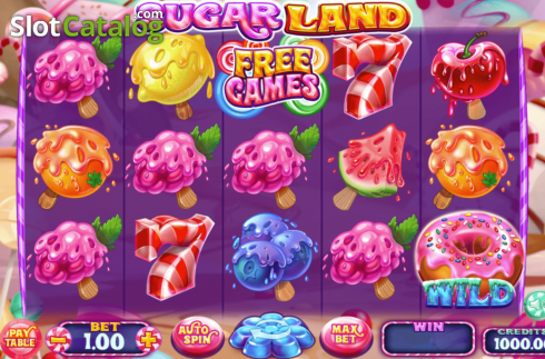 Скрин2. Sugar Land (Felix Gaming) слот