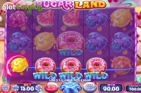 Скрин4. Sugar Land (Felix Gaming) слот