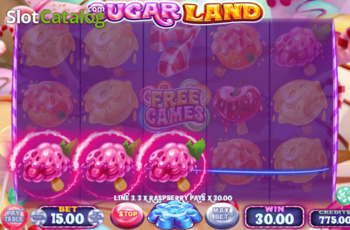 Скрин5. Sugar Land (Felix Gaming) слот