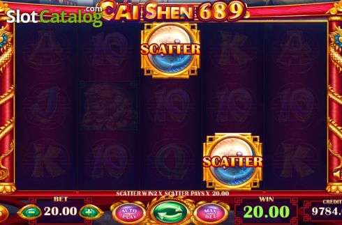 Скрин5. Cai Shen 689 слот