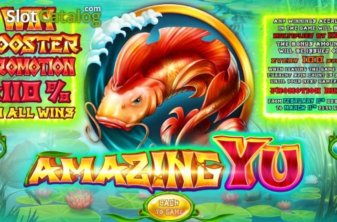 Скрин8. Amazing Yu слот