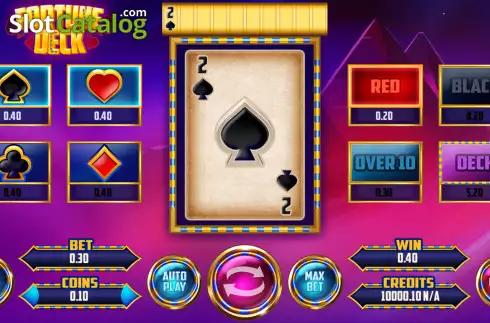 Скрин3. Fortune Deck слот
