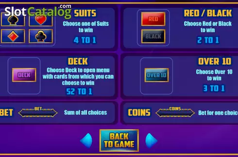 Скрин5. Fortune Deck слот