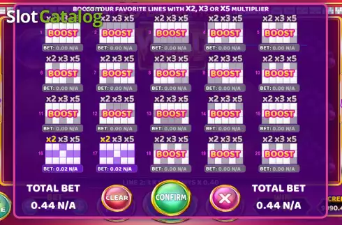Скрин6. 20 Boost Hot слот
