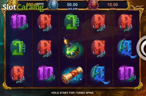 Скрин2. Book of Dragon Hold and Win слот