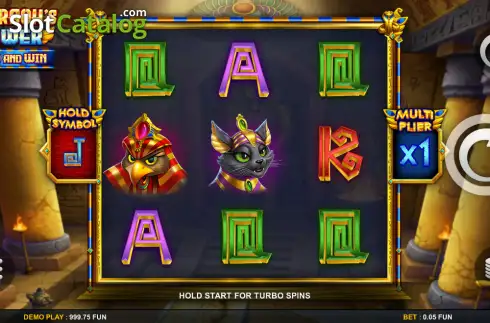 Скрин2. Pharaoh's Power - Hold and Win слот