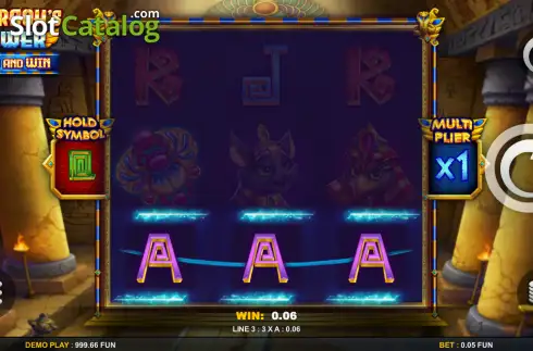 Скрин3. Pharaoh's Power - Hold and Win слот