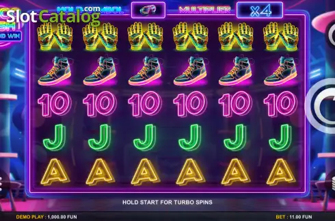 Скрин2. Disco Rush Hold And Win слот