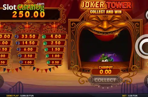 Скрин2. Joker Tower Collect and Win слот