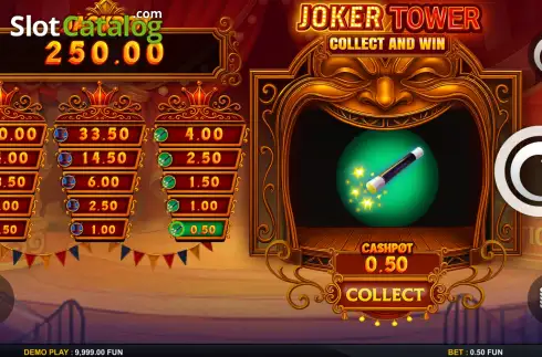 Скрин3. Joker Tower Collect and Win слот
