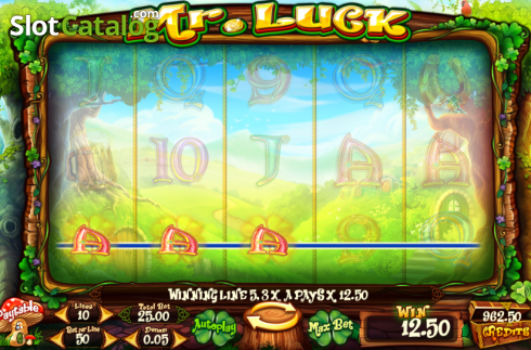Скрин3. Mr. Luck слот