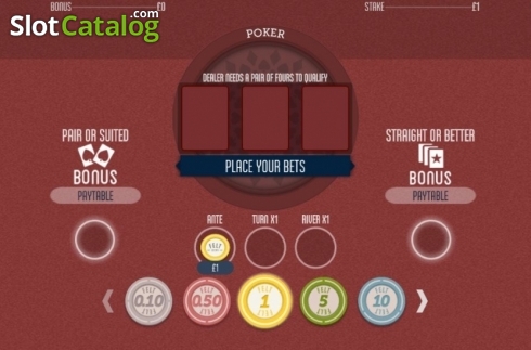 Скрин4. 3 Card Hold'em (Felt) слот
