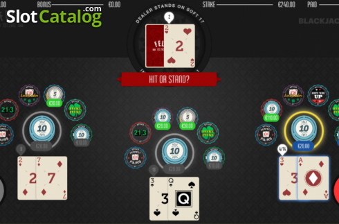 Скрин8. Blackjack Plus слот
