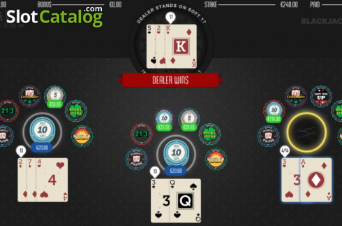 Скрин9. Blackjack Plus слот