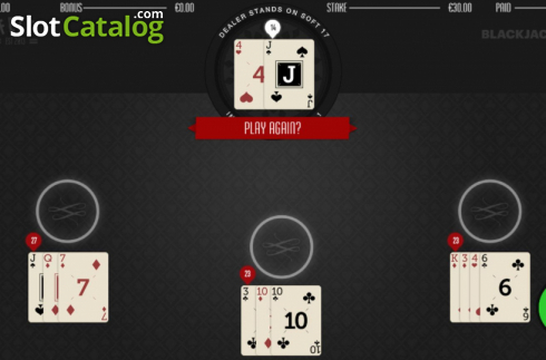 Скрин3. Blackjack Plus слот