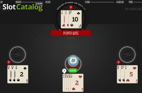 Скрин5. Blackjack Plus слот