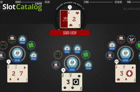 Скрин7. Blackjack Plus слот