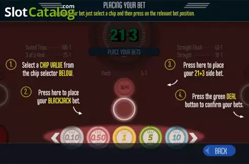 Скрин8. 21+3 Blackjack (Felt Gaming) слот