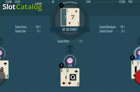 Скрин3. Suit'em Blackjack (Felt Gaming) слот