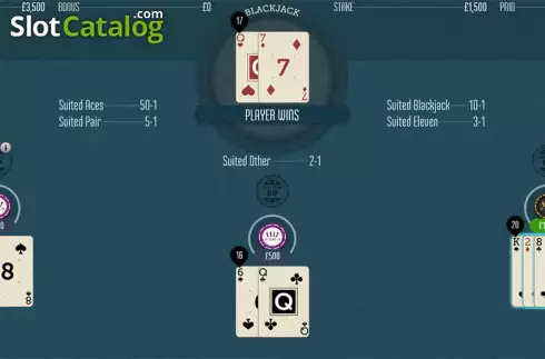 Скрин4. Suit'em Blackjack (Felt Gaming) слот