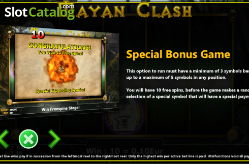 Скрин6. Mayan Clash слот