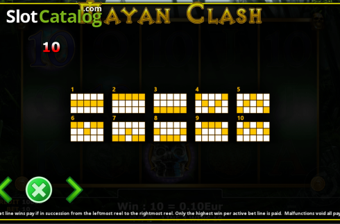 Скрин9. Mayan Clash слот