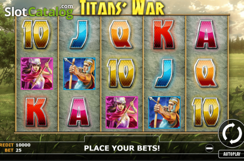 Скрин2. Titans War слот