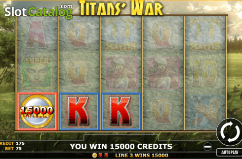 Скрин3. Titans War слот