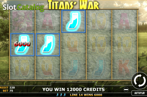 Скрин4. Titans War слот