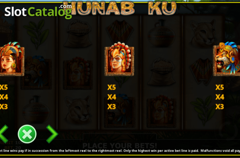 Скрин6. Hunab Ku слот