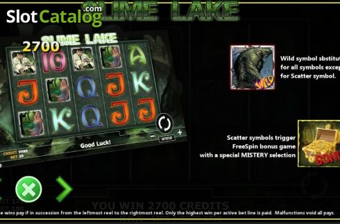 Скрин7. Slime Lake слот