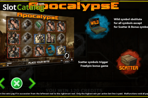 Скрин5. Apocalypse (Fils Game) слот
