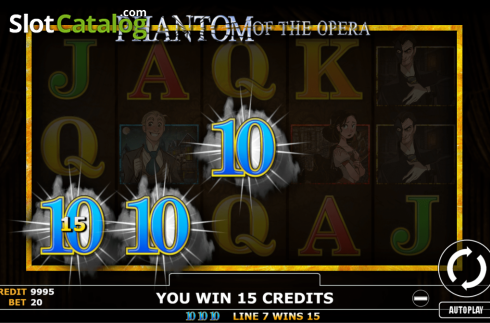 Скрин3. Phantom of Opera слот