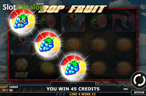 Скрин3. Bop Fruit слот