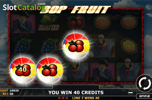 Скрин4. Bop Fruit слот